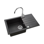 Granito plautuvė Alveus Rock 130 black