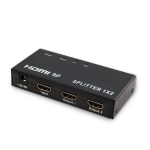 SAVIO HDMI &Scaron;akotuvas, 1 input, 2 outputs CL-42, Juoda