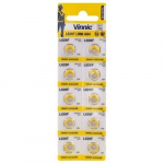 Vinnic L626F / LR66 / AG4 1.5V &Scaron;arminės baterijos, 10 vnt.