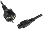 Startech, CEE 7/7 / IEC C5, 1 m, Native