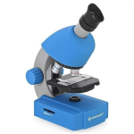 Microscope 40x-640x - BRESSER JUNIOR - LED lighting - experiment kit - blue