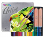 Spalvoti pie&scaron;tukai, 24 spalvų, Colorino Artist