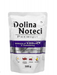 DOLINA NOTECI &scaron;lapias maistas &scaron;unims, su triu&scaron;iena ir spanguolėmis, 500 g