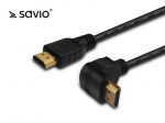 SAVIO CL-109 HDMI M - HDMI M, 3 m., Juoda