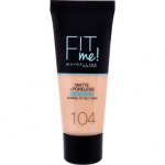 Skystas makiažo pagrindas Maybelline New York Fit Me! Matte & Poreless 30 ml 102 Fair Ivory