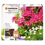GARDENA Automatinis laistytuvas balkonams ir terasoms &ndash; Pilnas rinkinys &ndash; Automatinis laistymas &ndash; Įjungimas per 230V ki&scaron;tuką &ndash; (1407-20)