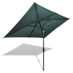 Lauko skėtis vidaXL 240 cm, žalias, Žalia