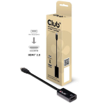 Adapter Mini Displayport į Hdmi Aktyvus Club 3d 4k@60hz