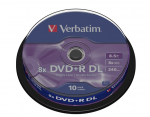 DVD+R DL VERBATIM - 10 vnt. - 8.5 Go - 8x