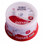 DVD-R 4,7 GB 16x &bdquo;Maxell&ldquo; diskai su &bdquo;Full Face Inkjet Printing&ldquo; &ndash; spausdinimas ant viso plok&scaron;telės pavir&scaron;iaus.