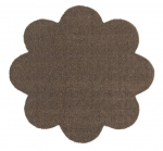 Hanse Home durų kilimėlis Soft & Clean Brown, 67x67 cm