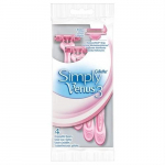 Vienkartiniai skustuvai moterims Gillette Simply Venus 3, 3 vnt.