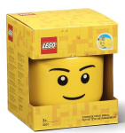 Lego žaislų dėžė, geltona