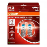 Automobilinės lemputės Osram Night Breaker Laser (Next Generation) H3, 2 vnt.