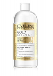 Micelinis vanduo su aukso dalelėmis Eveline Gold Lift Expert 500 ml