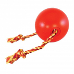Ethical kamuolys su virve, 18 cm, raudonas