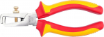 Replės laidų nužievinimo CrV izoliuotos VDE 1000V 160mm Yato YT-21160