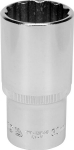 Galvutė dvylikakampė Yato 1/2" 30mm, ilga (YT-12948)