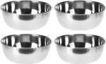 4x plieninė dubenėlio 11cm 270ml padažui, užtepėlėms