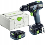 Festool Txs 12 2,5 Ah Akumuliatorinis suktukas (2 akumuliatoriai)