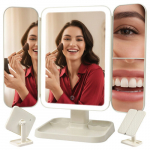 LED kosmetinis veidrodis GlamFold, 4in1