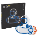 Manta pakabinamas &scaron;viestuvas Style Neon Lights Astronaut