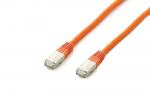 ``` Profesionalus 15m Cat6a S/FTP (S-STP) tinklo kabelis, orandžinis, RJ-45 vyri&scaron;kos jungtys ```
