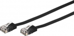 Plok&scaron;čias Lan kabelis Cat 6 U/utp, 5m, juodas