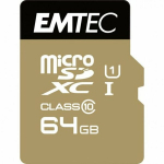 Atminties kortelė telefonui Mikro SD kortelė EMTEC 64 GB