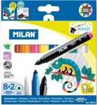 Spalvas keičiantys flomasteriai Milan Maxi Magic, 10 vnt