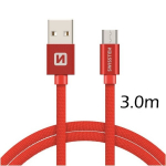 Swissten Textile SW-QU-MICR-USB-3.0-R