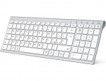 Klawiatura Bluetooth 5.1 multi device numeryczna ergonomiczna QWERTY (PL)