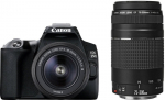 Canon EOS 250D + EF-S 18-55mm III + EF 75-300mm III (Black)