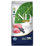 Farmina N&D Prime Cat su ėriena ir mėlynėmis, 5 kg