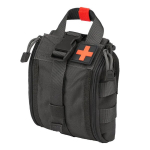 MFH - First Aid Pouch - Small - Black - 30630A, MFH - First Aid Pouch - Small - Black - 30630A