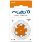 everActive Ultrasonic elementai klausos aparatams PR48 13, 6 vnt.