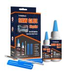 VISBELLA klijų remonto rinkinys įvairiems audiniams 60ml+120ml