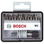 Bosch ypač kietas &bdquo;Phillips&ldquo; + &bdquo;Pozi&ldquo; atsuktuvų antgalių rinkinys 12 + 1, 2607002564