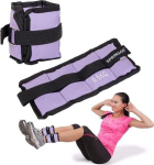 Svoriai rankoms ir kojoms Springos 2 x 0.5 kg, violetiniai