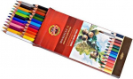 Akvareliniai pie&scaron;tukai Koh-I-Noor Mondeluz Fruit, 24 spalvų