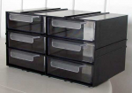 Plastikinis organizatorius su 6 stalčiukais Profix 35805