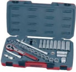 Teng Tools 1/2" 34 dalių lizdinių raktų rinkinys