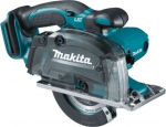 Akumuliatorinis diskinis pjūklas metalui, 18 V, 51 mm, &oslash;136 mm, be akumuliatoriaus ir įkroviklio DCS552Z Makita