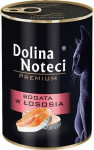 Dolina Noteci Premium &scaron;lapias maistas katėms, su la&scaron;i&scaron;a, 400g