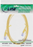 InLine Flat Patch kabel, U/FTP, Cat.6A, ż&oacute;łty, 1m (71801Y)