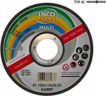 Universalus pjovimo diskas Incoflex 125mm metalui, betonui, Pvc