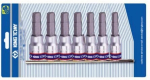 King Tony Imbus antgaliai 1/4" H3-h10, 7 vnt.