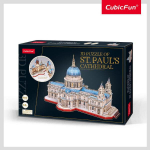 3D dėlionė CubicFun St. Paul's Cathedral 643 d.