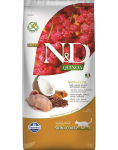 Farmina N&D Quinoa Cat Skin&Coat sausas maistas katėms su pauk&scaron;tiena, 5 kg