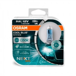 Auto lemputės Osram H4 Cool Blue Intense 60/55W 12V P43T, 2 vnt